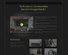 Дизайн интерьера студия в СПб – разработка сайта с мобильной версией