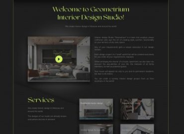 Дизайн интерьера студия в СПб – разработка сайта с мобильной версией